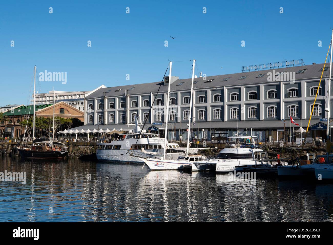 Victoria & Alfred Waterfront, Cape Town, Südafrika Stockfoto