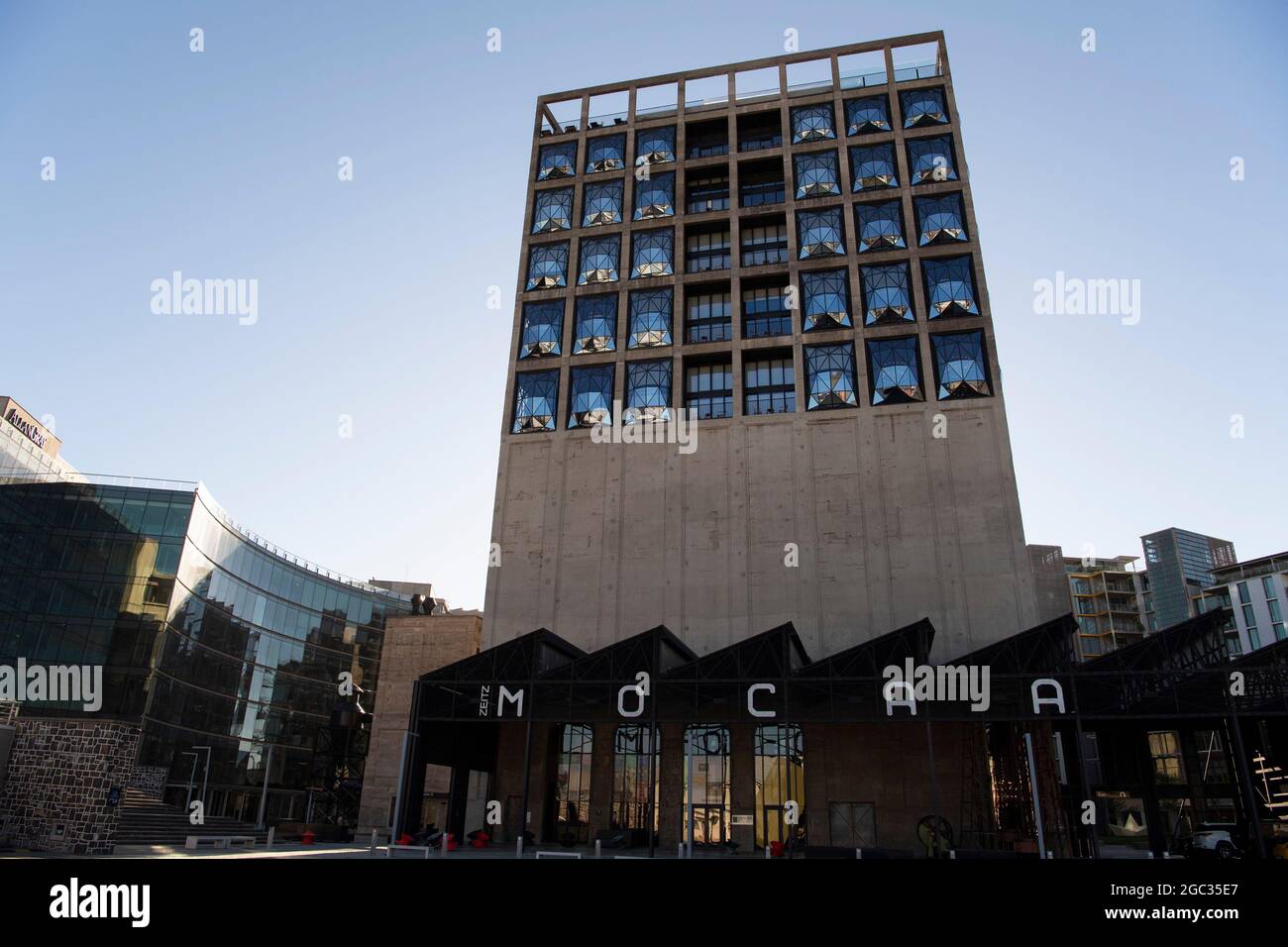 Zeitz Museum of Contemporary Art Africa, MOCAA, Victoria & Alfred Waterfront, Kapstadt, Südafrika Stockfoto