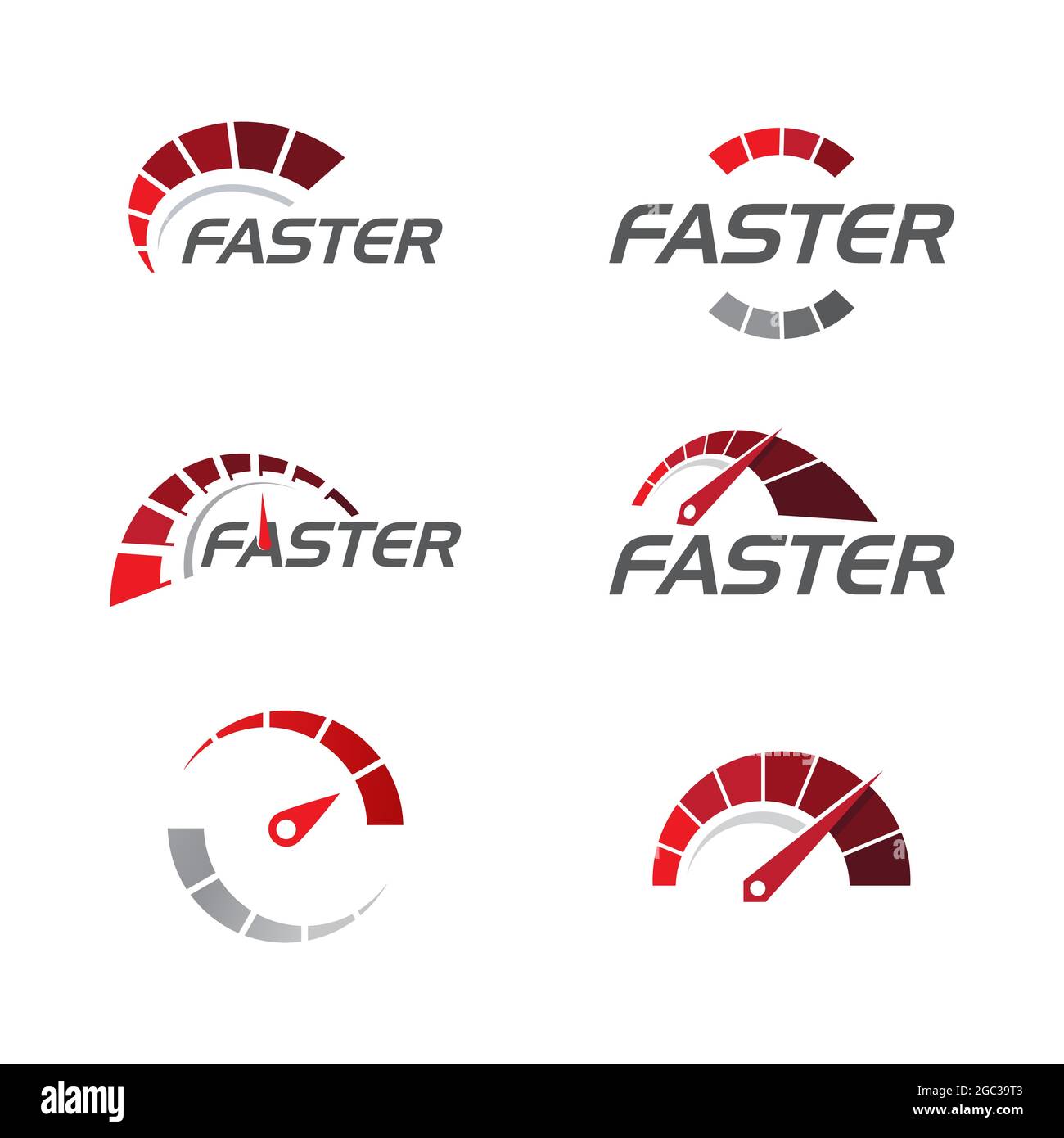 Tachometer Vektor-illustration Icon Design Stock Vektor