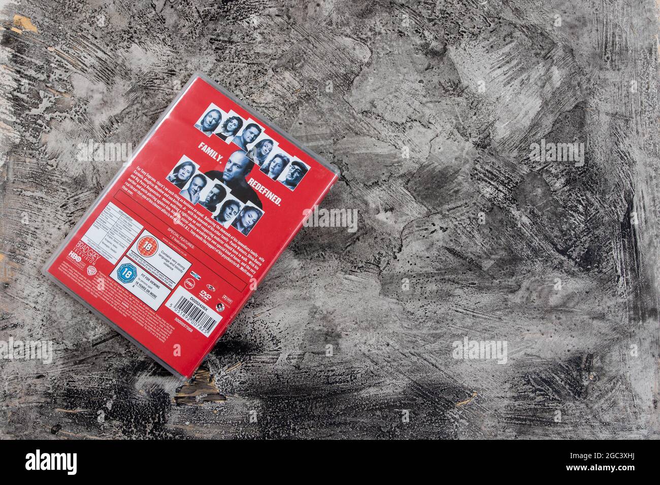 Die zweite Serie des tv-Mafia-Dramas mit James Gandolphini „The Sopranos“ Stockfoto