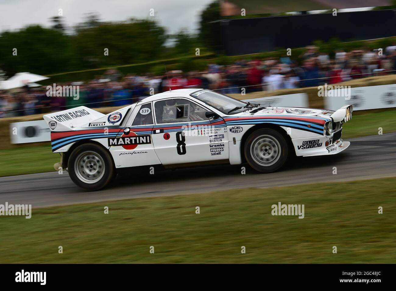 Lancia Rallye 037, Fondazione Gino Macaluso per L'Auto Storica, The Maestros - Motorsport's Great All-Rounders, Goodwood Festival of Speed, Goodwood H Stockfoto