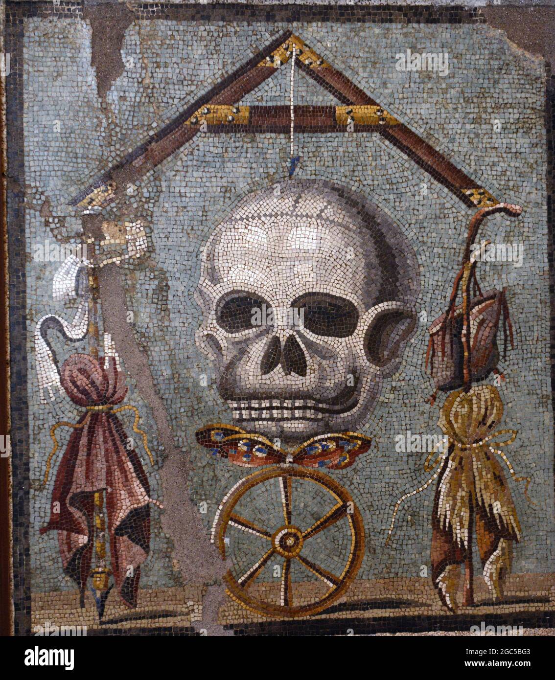 Mosaik von pompeji im museum in neapel -Fotos und -Bildmaterial in ...