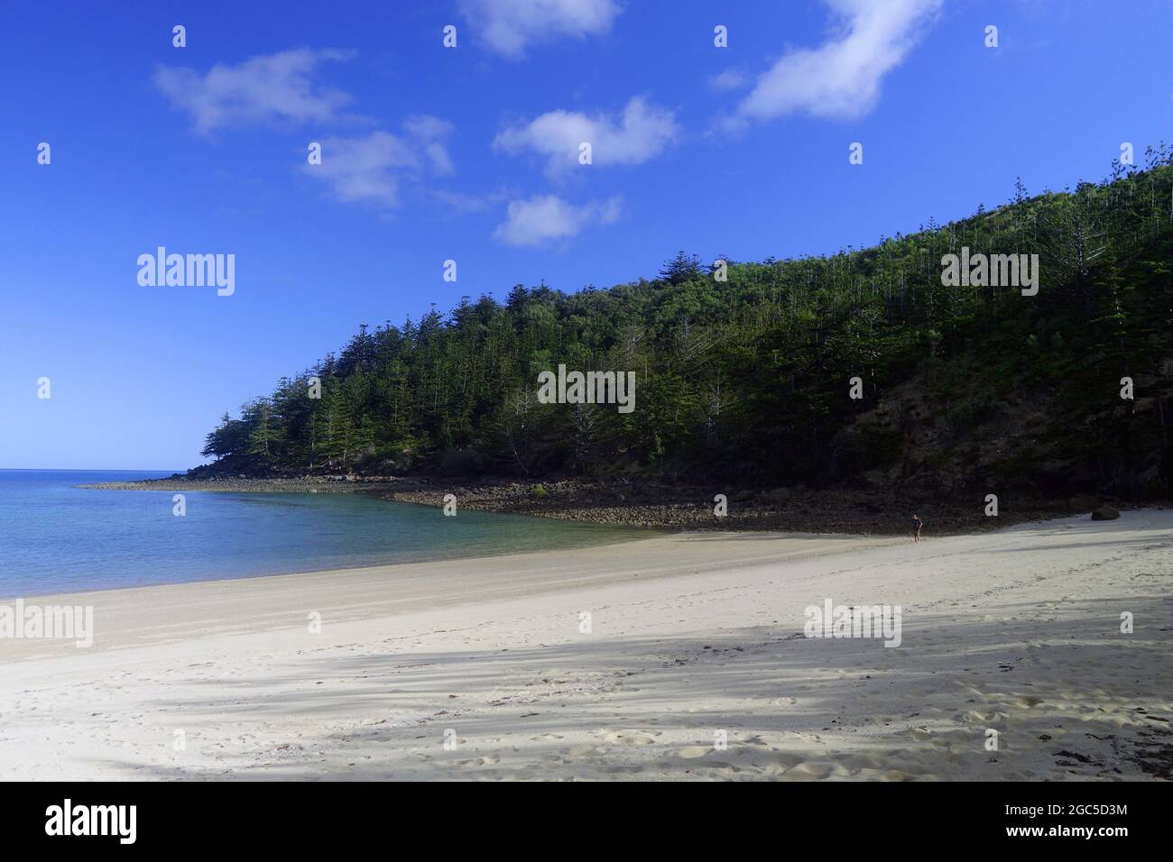 Oyster Bay, Brampton Island, Whitsunday Islands National Park, Queensland, Australien Stockfoto