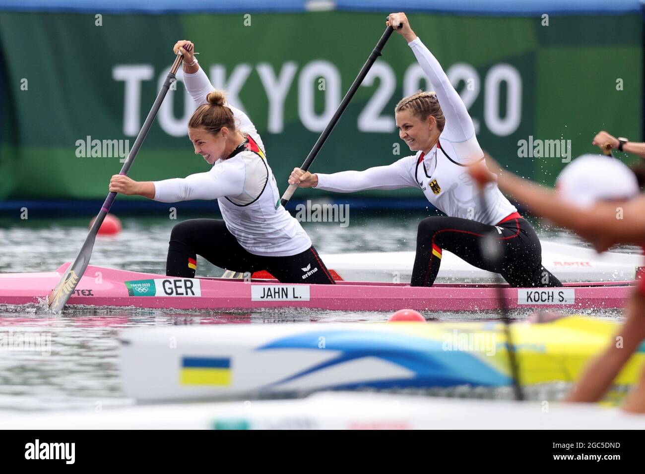 Tokio, Japan. August 2021. Kanu Olympische Spiele, KanadierDoppel
