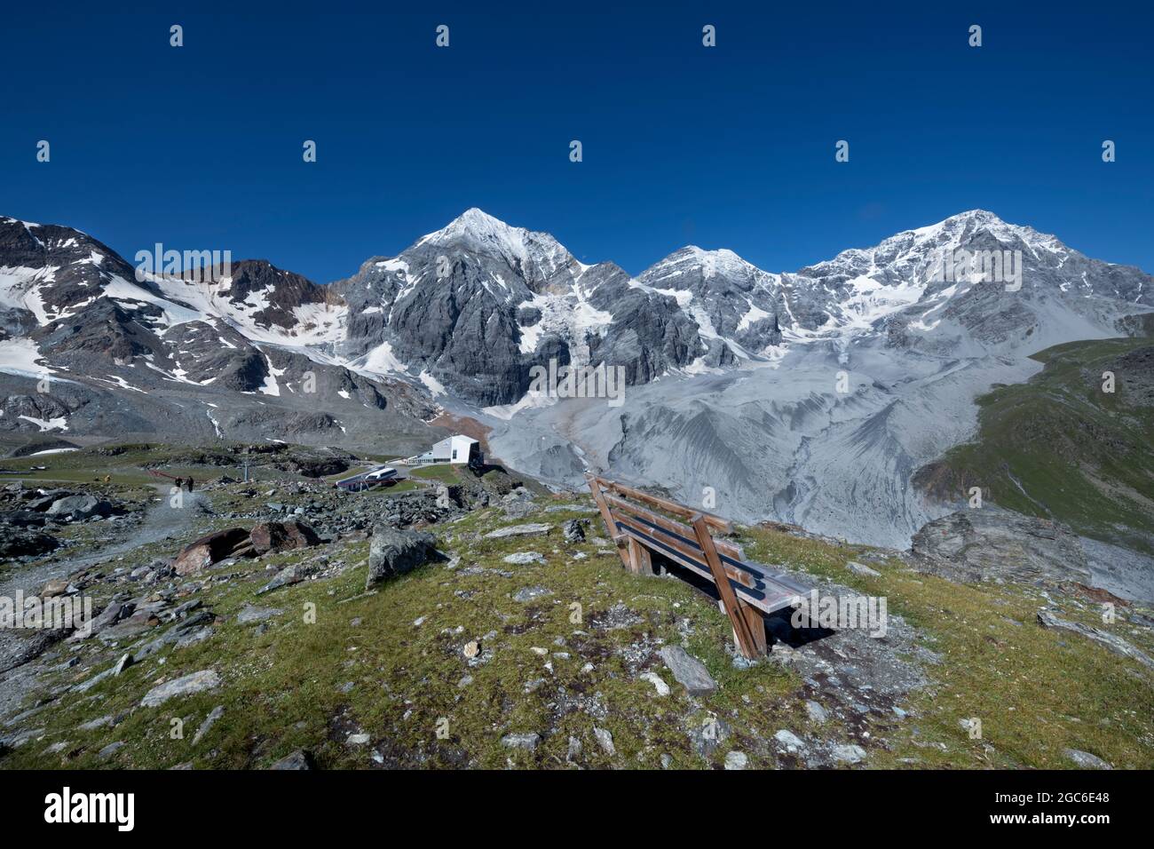 Berglandschaft, Südtirol, Italien Stockfoto