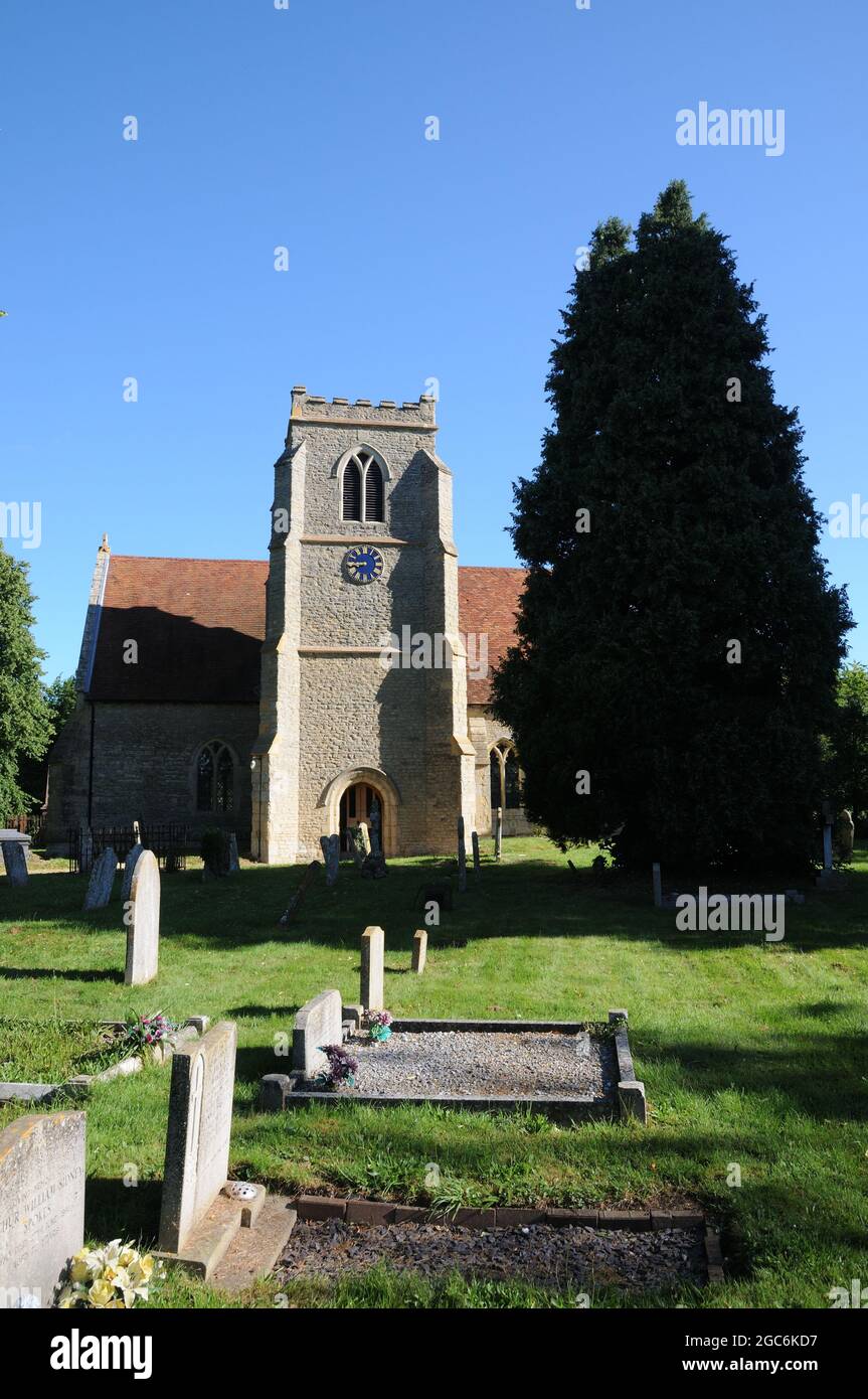 St. Catherine's Church, Towersey, Oxfordshire Stockfoto