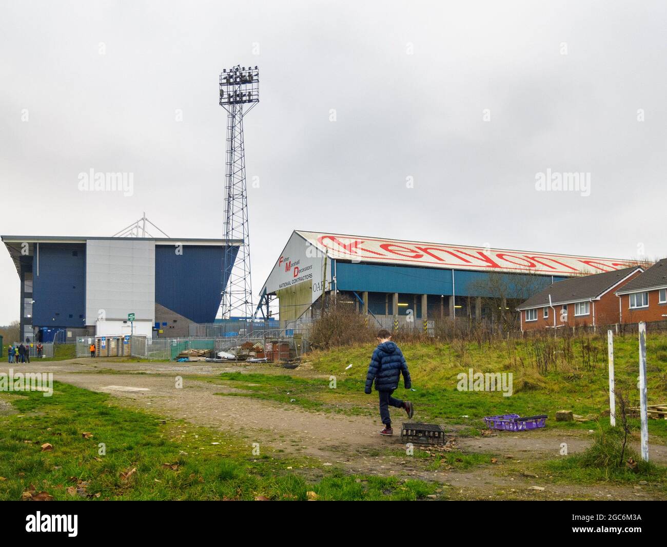 Oldham Athletic Football Club Stockfoto