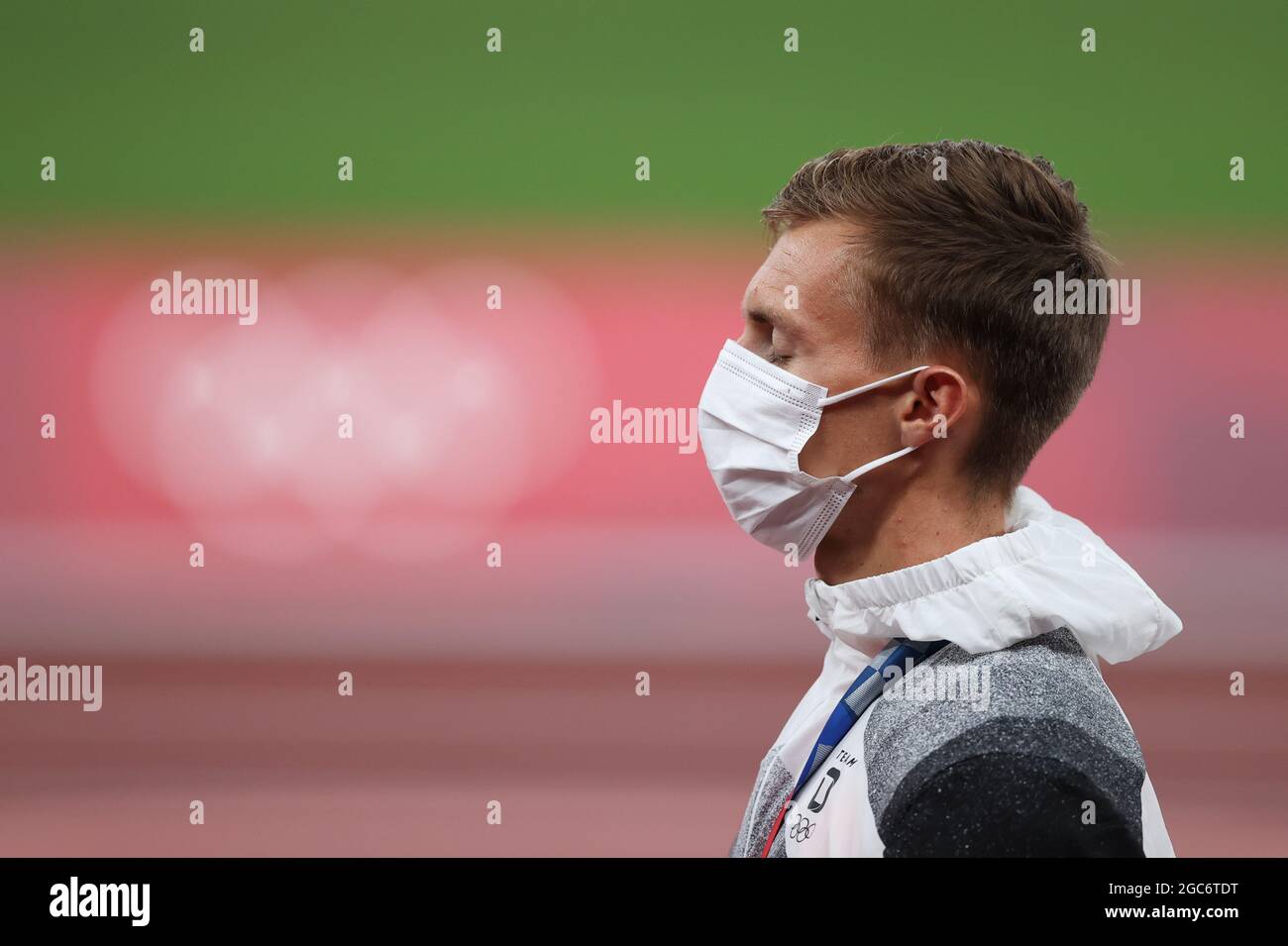 Tokio, Japan. August 2021. Leichtathletik Olympia, im Olympiastadion