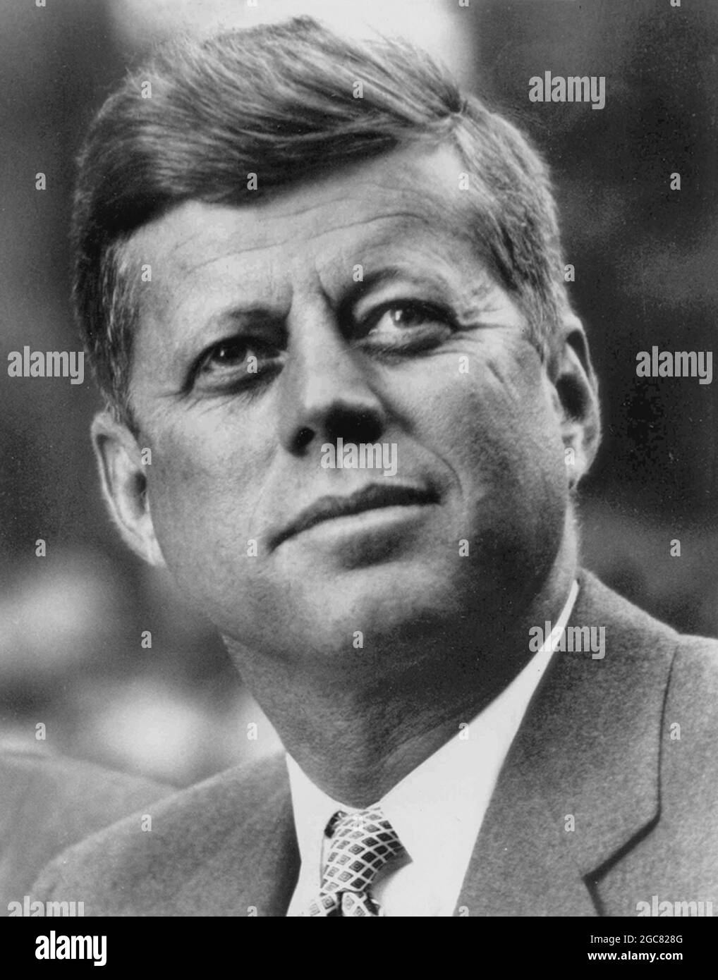 USA - um 1962 - EIN Porträt des US-Präsidenten John Fitzgerald Kennedy (1961-1963) - Foto: Geopix Stockfoto