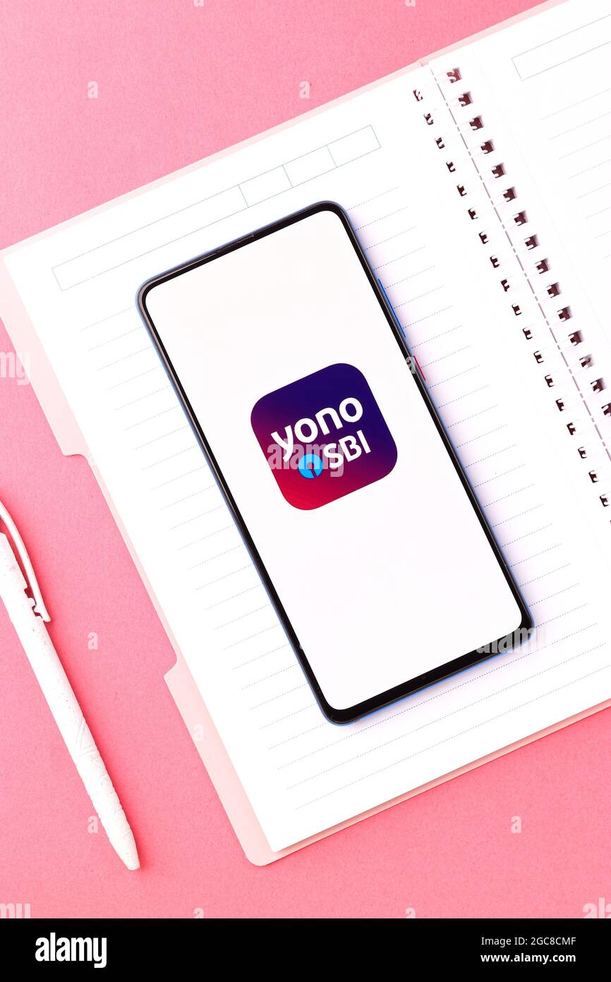 Assam, indien - 18. Juli 2020 : SBI yono Mobile App Logo. Stockfoto