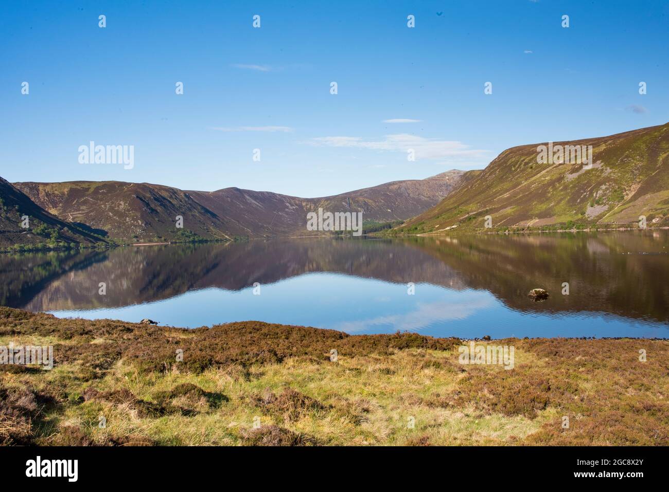 Loch Muick Stockfoto