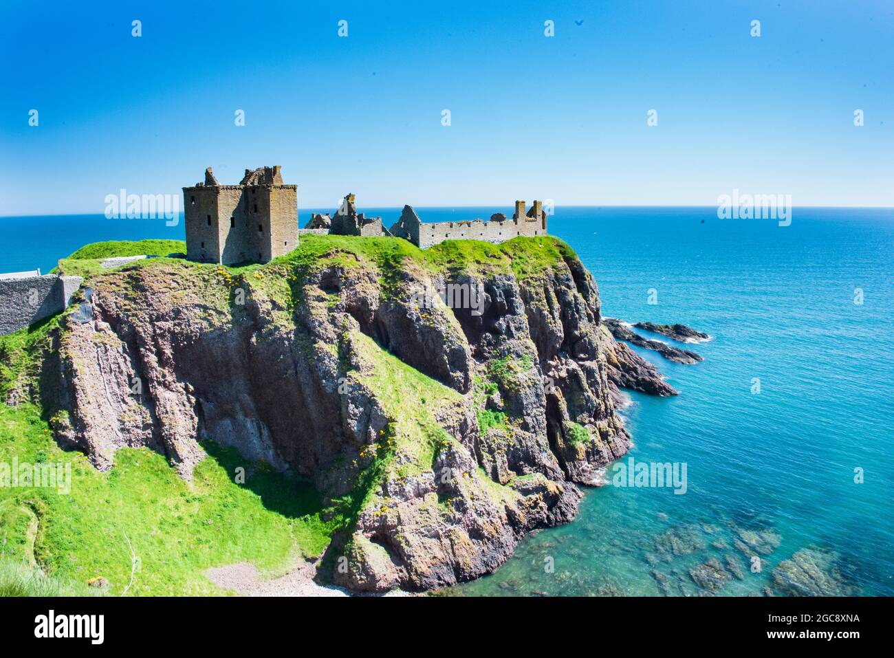 Dunnotar Castle Stockfoto