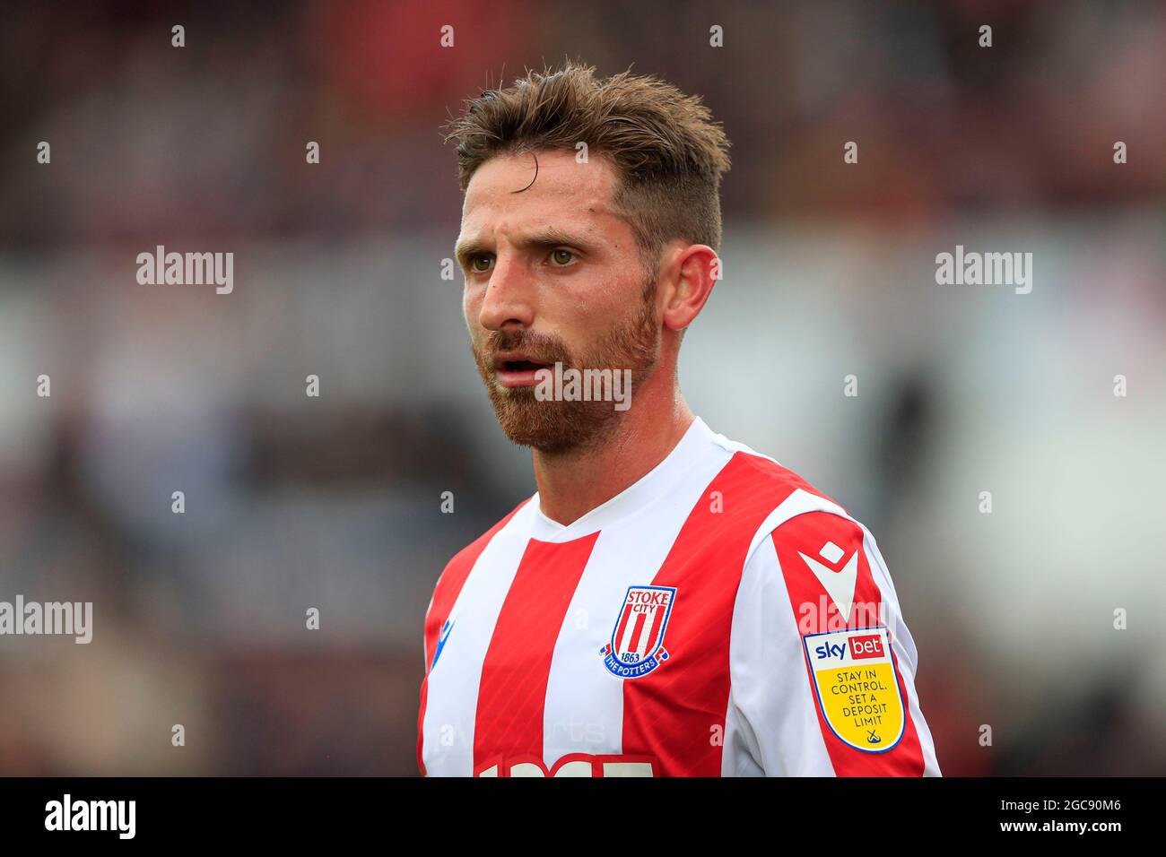 Joe Allen #4 von Stoke City Stockfoto