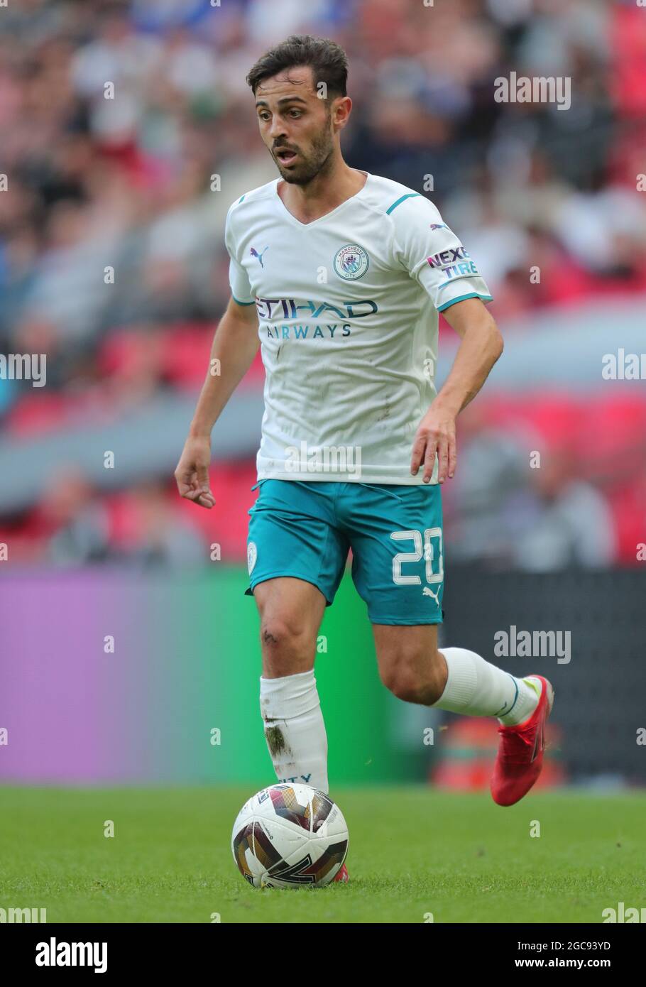 Bernardo Silva, Manchester City Fc, 2021 Stockfoto