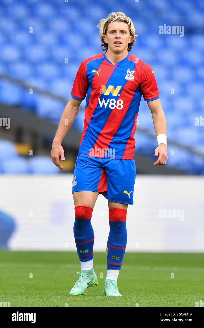 Conor Gallagher Von Crystal Palace Wahrend Des Freundschaftsspiel Vor Der Saison Im Selhurst Park London Bilddatum Samstag 7 August 2021 Stockfotografie Alamy