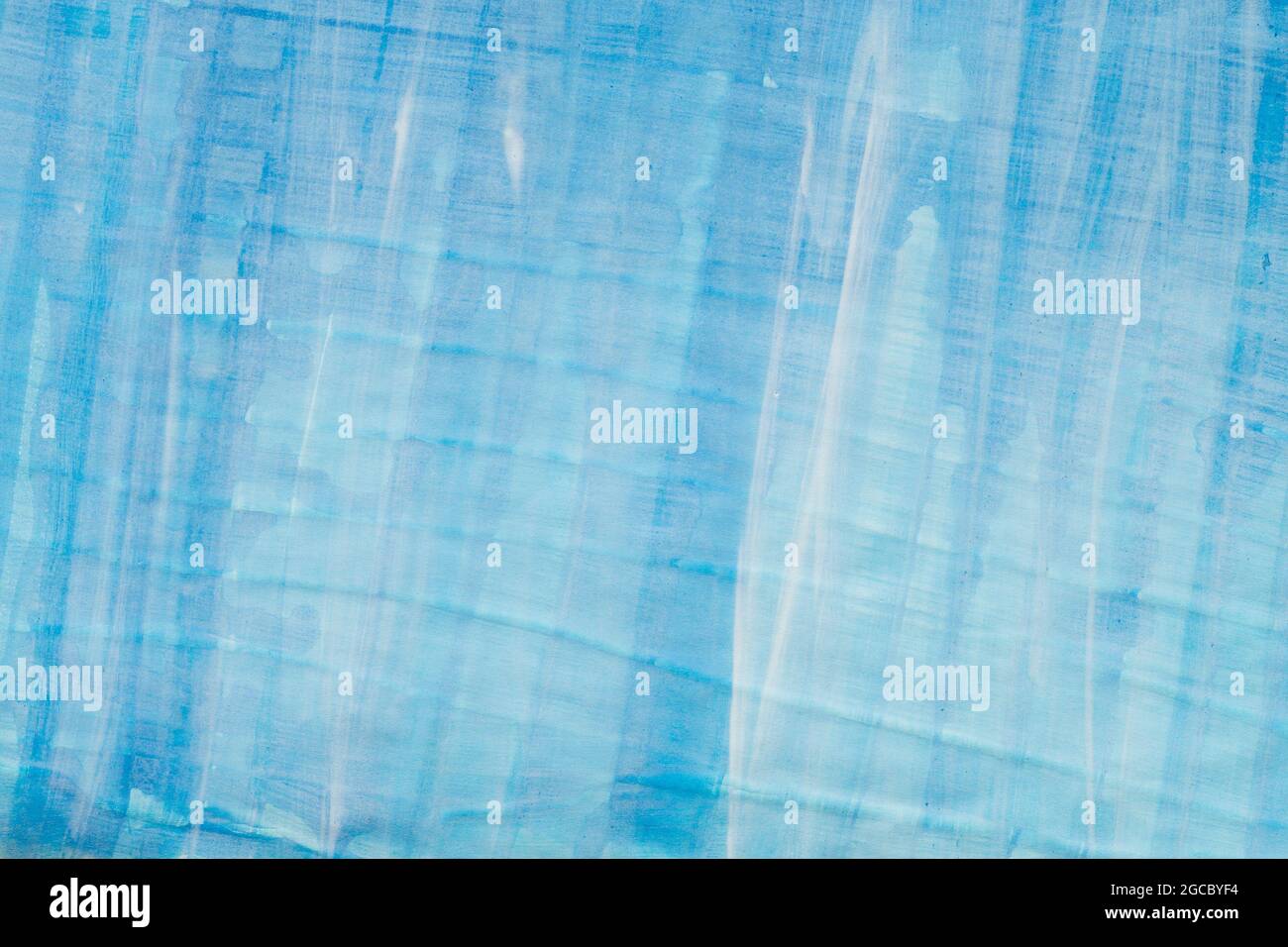 Blaue Farbe gestreift gemalt Hintergrund Textur Stockfoto