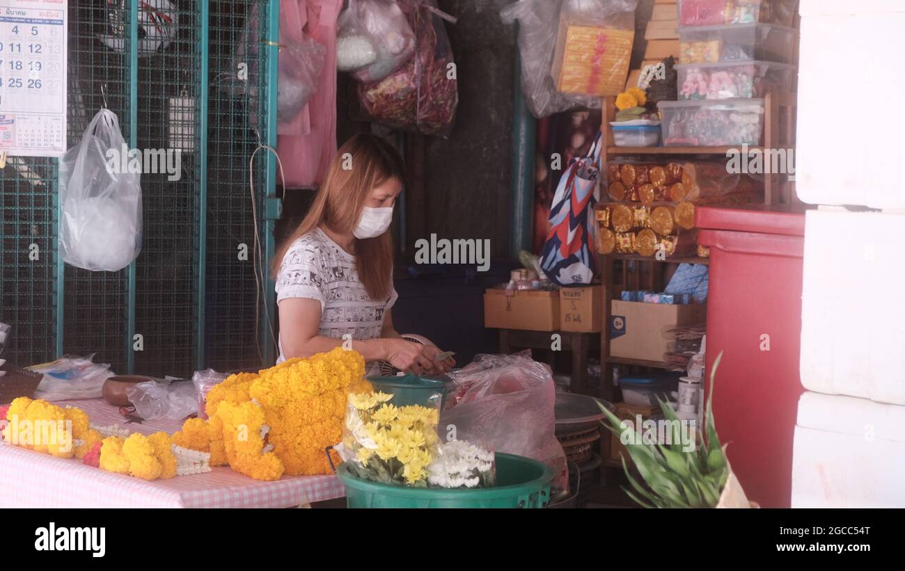 Asoke Road (Sukhumvit Soi 21) Intercity Bangkok Thailand Stockfoto