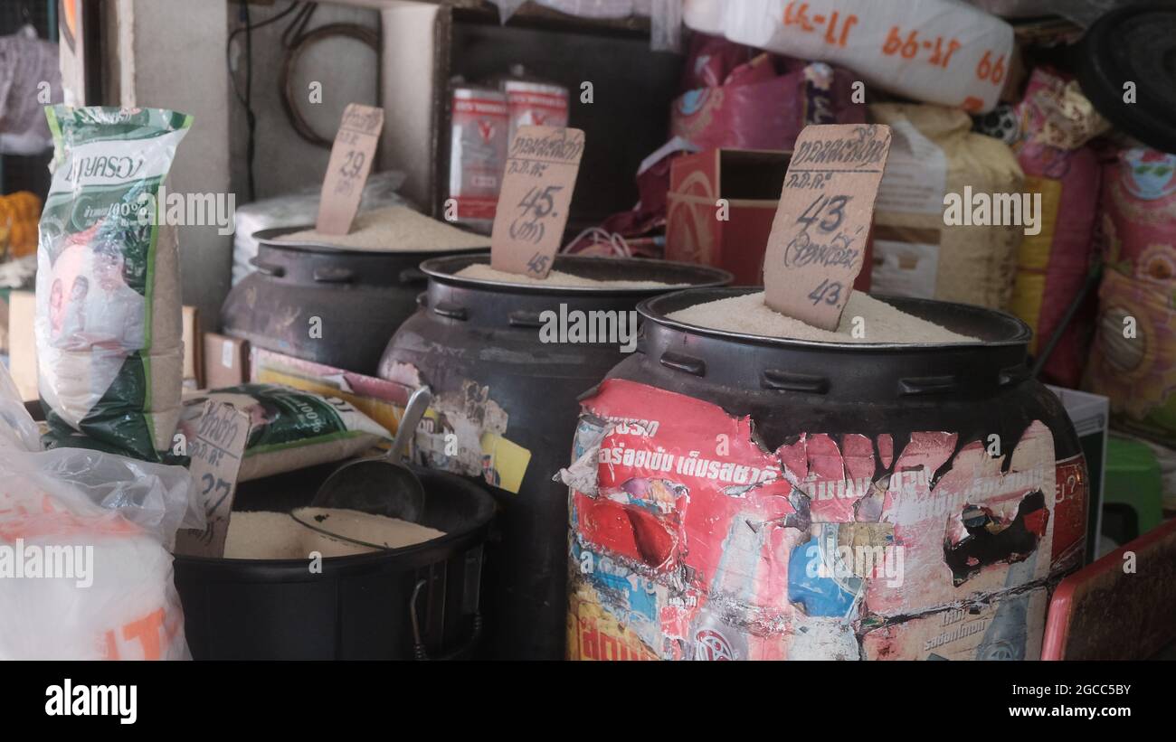 Asoke Road (Sukhumvit Soi 21) Intercity Bangkok Thailand Stockfoto