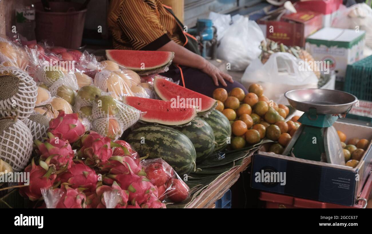 Asoke Road (Sukhumvit Soi 21) Intercity Bangkok Thailand Stockfoto