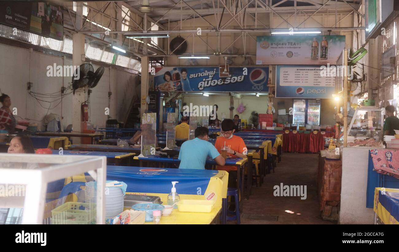 Asoke Road (Sukhumvit Soi 21) Intercity Bangkok Thailand Stockfoto