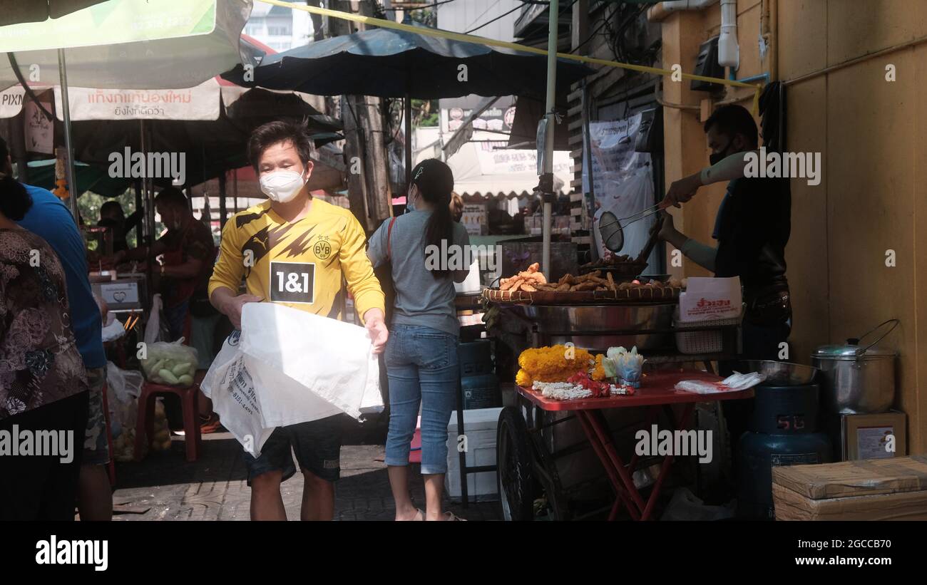 Asoke Road (Sukhumvit Soi 21) Intercity Bangkok Thailand Stockfoto