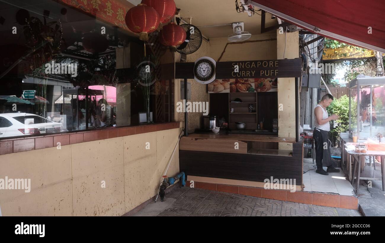 Asoke Road (Sukhumvit Soi 21) Intercity Bangkok Thailand Stockfoto