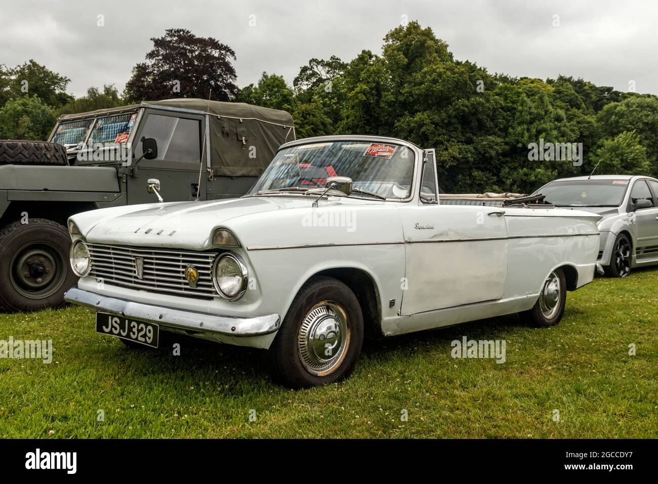 Hillman Super Minx Cabriolet. Stockfoto