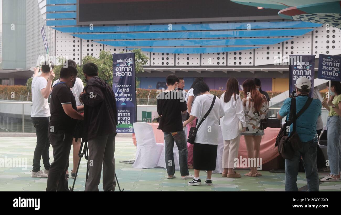 Asoke Road (Sukhumvit Soi 21) Intercity Bangkok Thailand Stockfoto