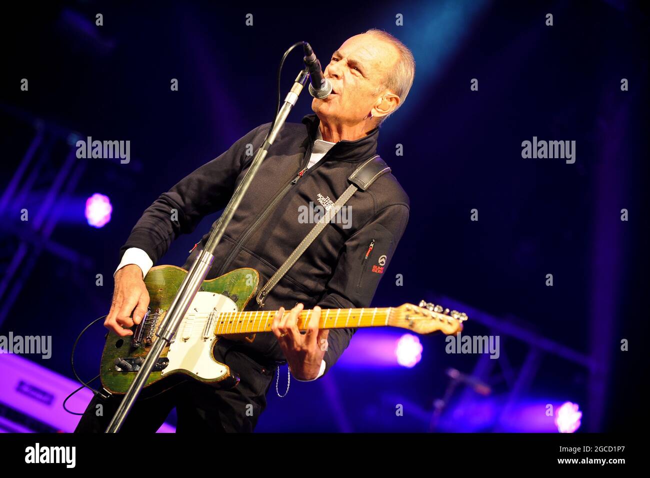 Status Quo beim Clumber Park Festival Stockfoto