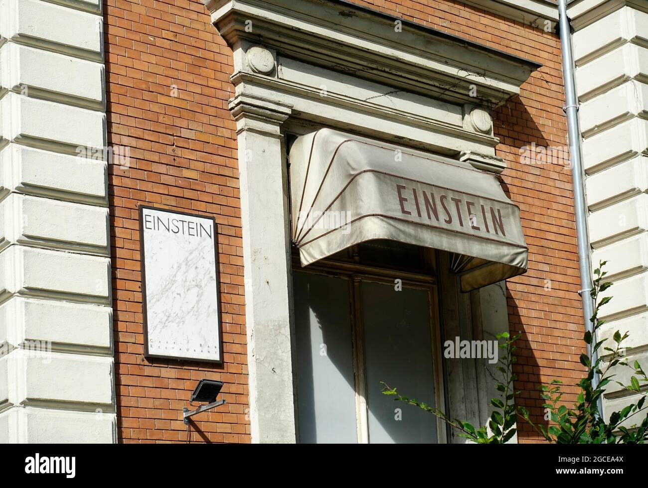 Café Einstein, Berlin Stockfoto