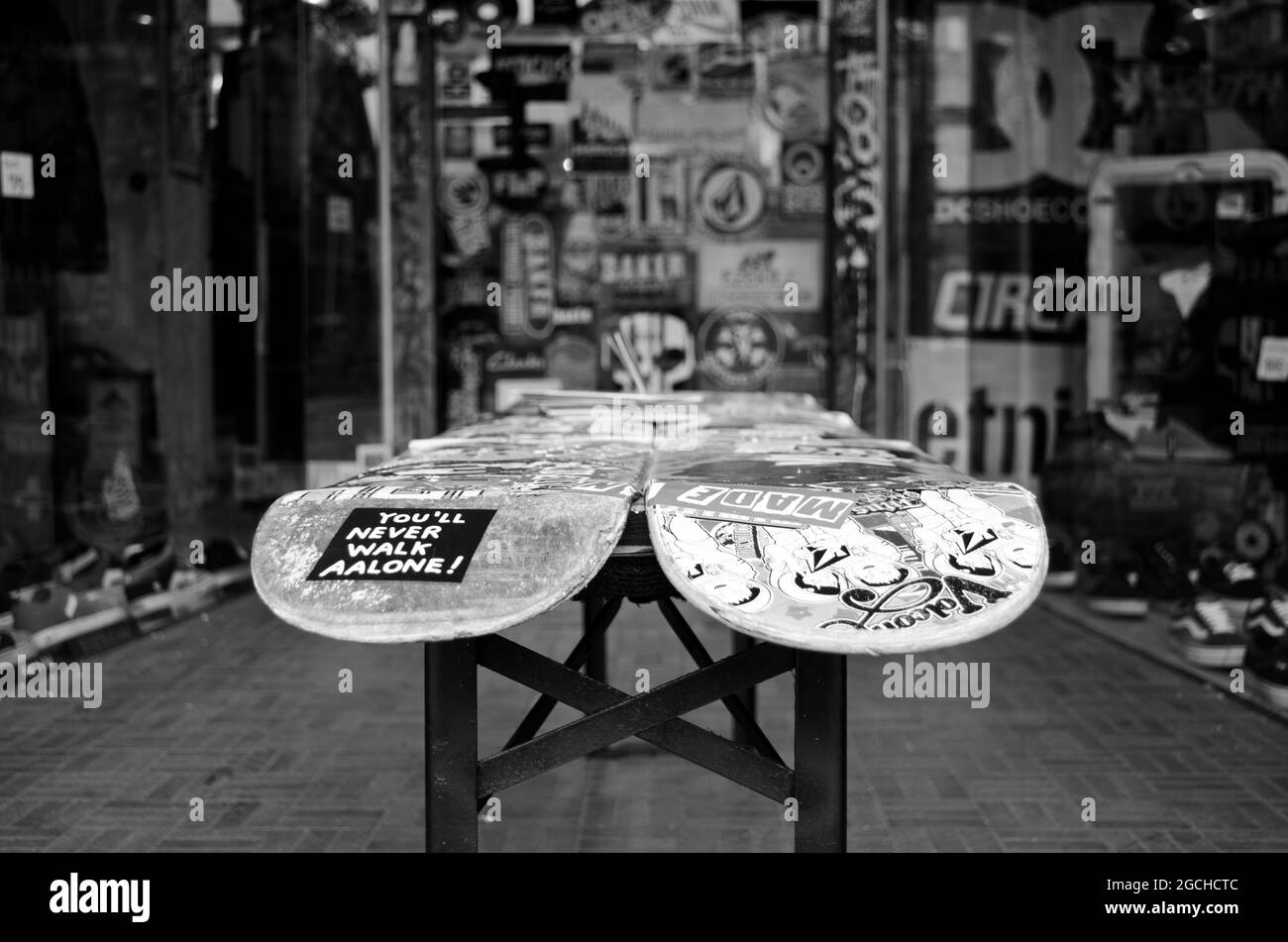 Skate leben Stockfoto