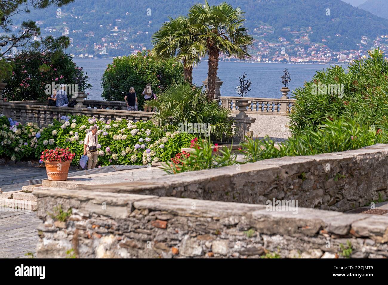Isola Bella, Stresa, Lago Maggiore, Piemont, Italien Stockfoto