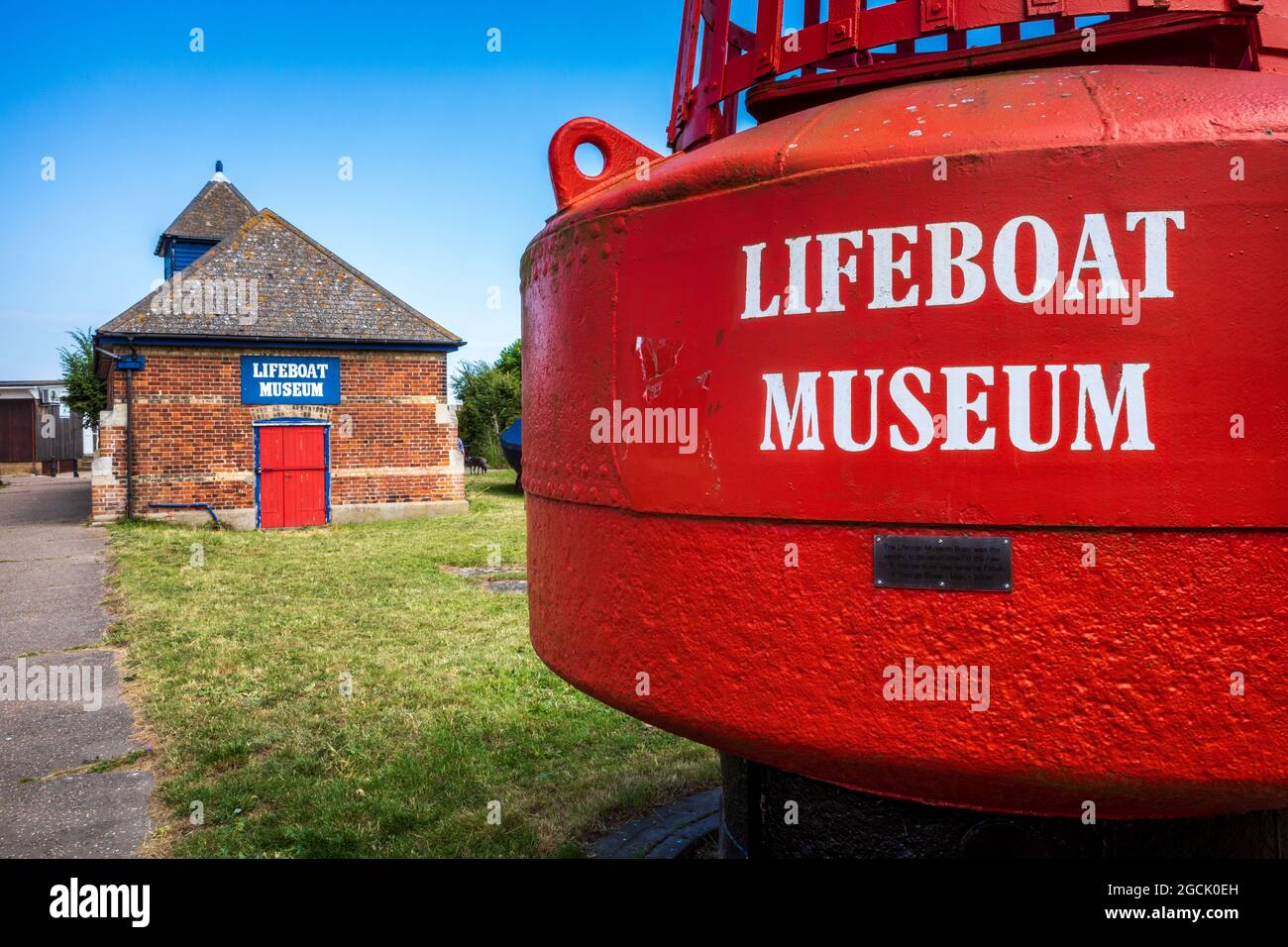 Harwich Lifeboat Museum - das Lifeboat Museum befindet sich im alten Harwich Lifeboat House aus dem Jahr 1876. Stockfoto