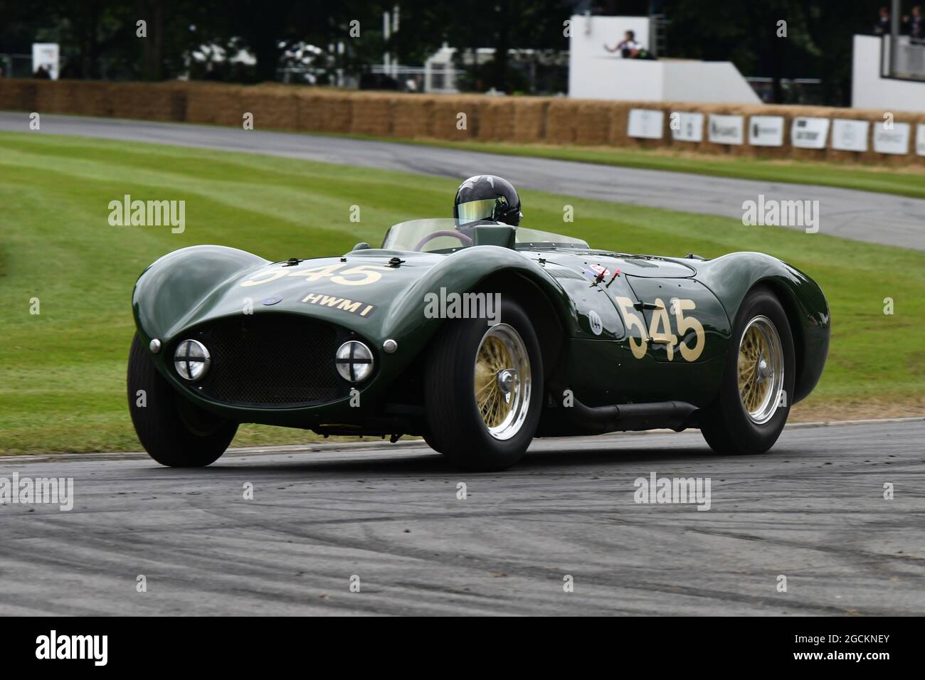 Gregor Fisken, HWM Jaguar, frühe Langstreckenfahrer, die Maestros - Motorsport's Great All-Rounders, Goodwood Festival of Speed, Goodwood House, Chiches Stockfoto