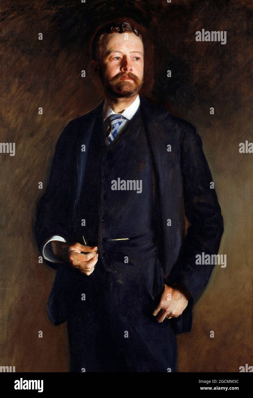 Henry Cabot Lodge (1850-1924) von John Singer Sargent, Öl auf Leinwand, 1890 Stockfoto