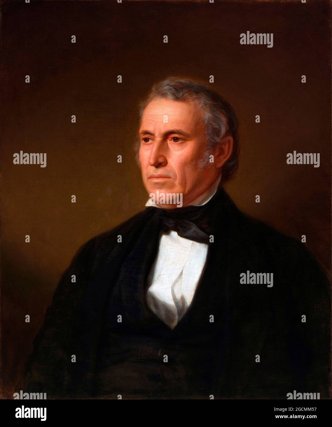 Zachary Taylor. Porträt des 12. US-Präsidenten Zachary Taylor (1784-1850) von John Vanderlyn, Öl auf Leinwand, c.. 1850-52 Stockfoto