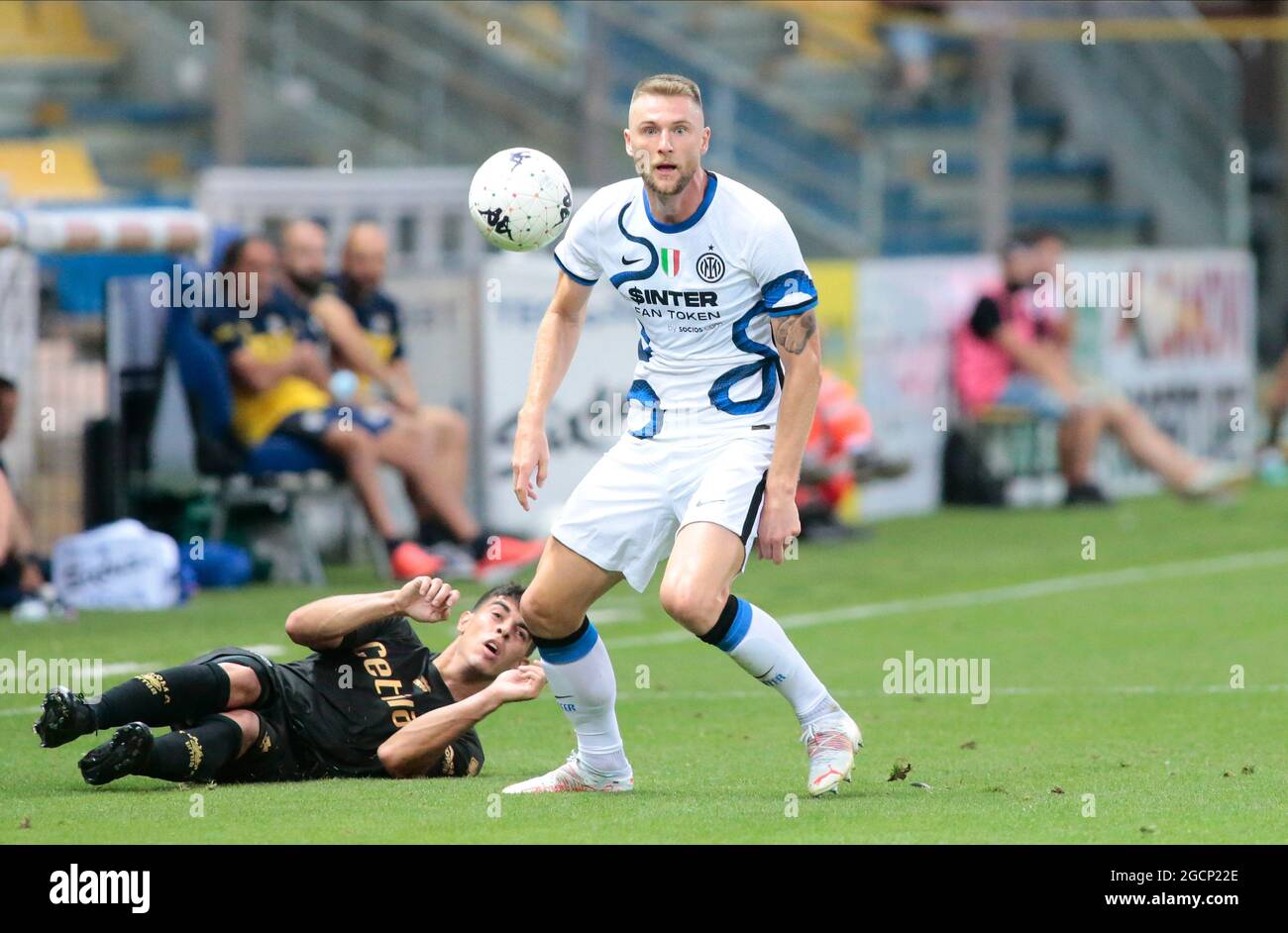 PARMA - INTER - FREUNDLICHES SPIEL Stockfoto