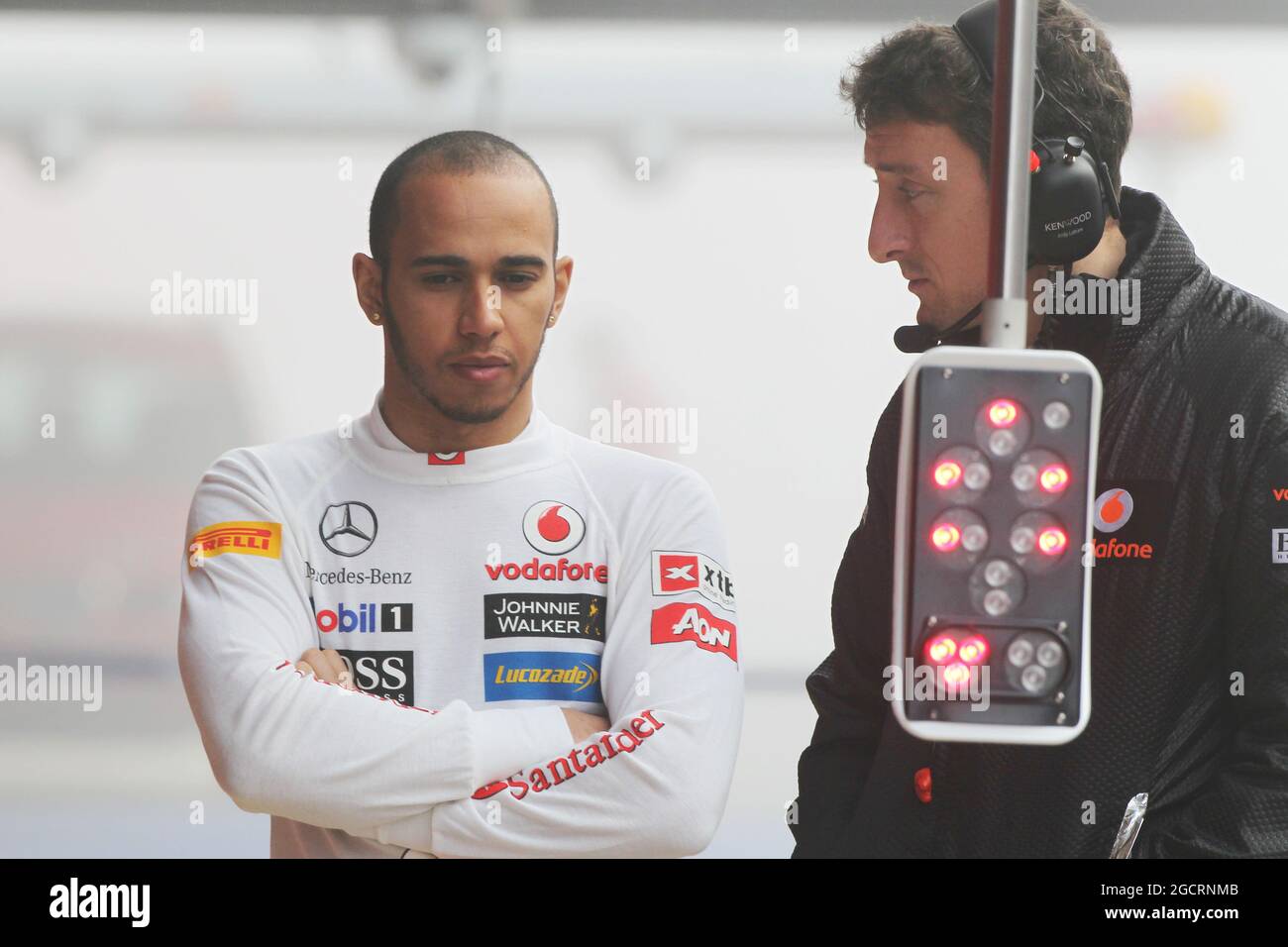 Lewis Hamilton (GBR) McLaren. Formel 1 Testing, Barcelona, Spanien. März 2012. Stockfoto