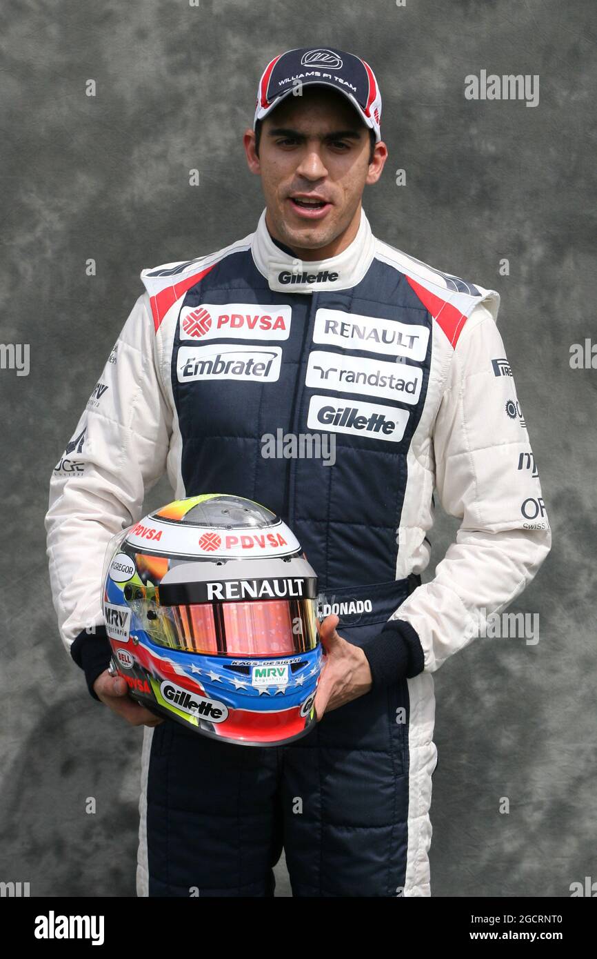 Pastor Maldonado (EHRW.) Williams F1-Team. Großer Preis von Australien, Donnerstag, 15. März 2012. Albert Park, Melbourne, Australien. Stockfoto