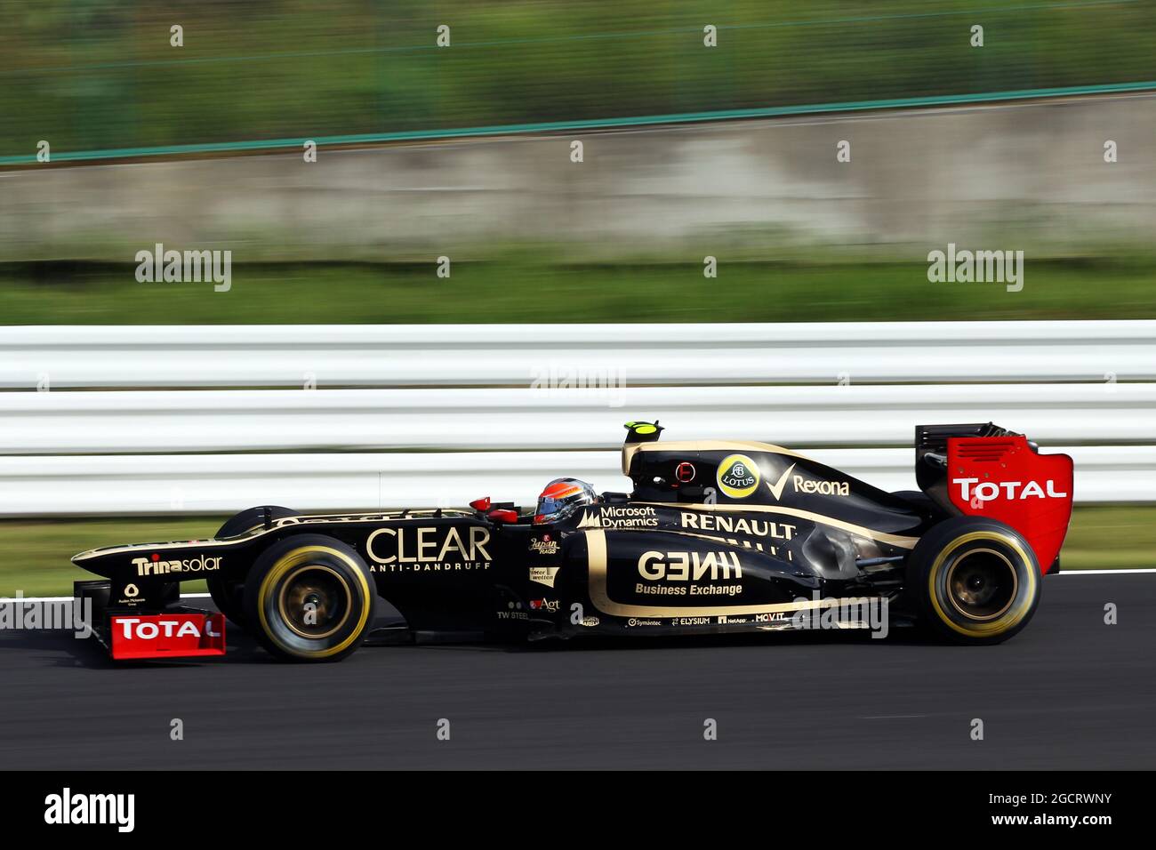 Romain Grosjean (FRA) Lotus F1 E20. Großer Preis von Japan, Freitag, 5. Oktober 2012. Suzuka, Japan. Stockfoto