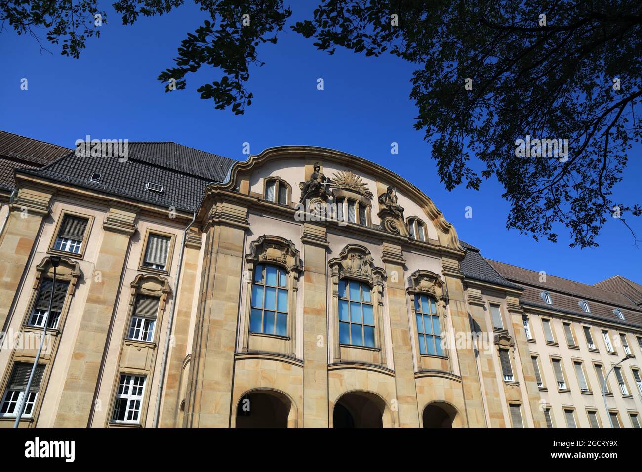 Mönchengladbach Stadt in Deutschland. Landgericht. Stockfoto
