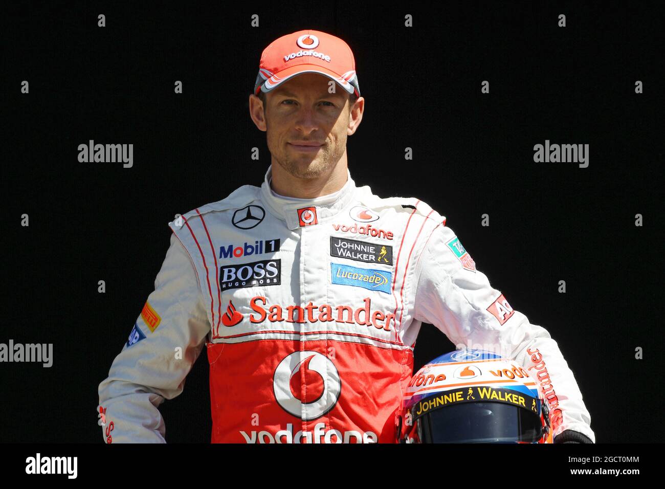 Jenson Button (GBR) McLaren. Großer Preis von Australien, Donnerstag, 14. März 2013. Albert Park, Melbourne, Australien. Stockfoto