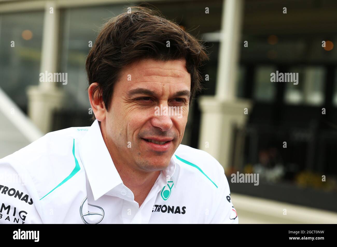 Toto Wolff (GER) Mercedes AMG F1 Aktionär und Executive Director. Großer Preis von Australien, Donnerstag, 14. März 2013. Albert Park, Melbourne, Australien. Stockfoto