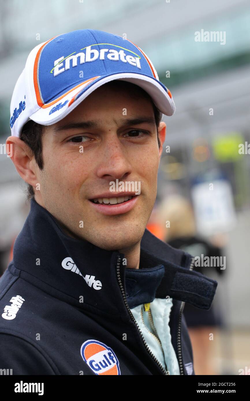 Bruno Senna (BH) Aston Martin. FIA-Langstrecken-Weltmeisterschaft, Runde 1, Sonntag, 14. April 2013. Silverstone, England. Stockfoto