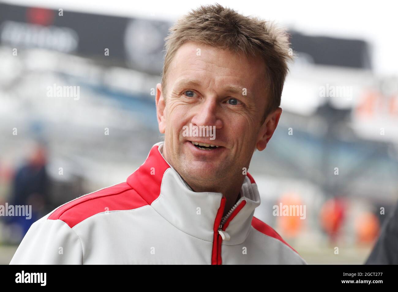 Allan McNish (GBR) Audi Sport Team Joest. FIA-Langstrecken-Weltmeisterschaft, Runde 1, Samstag, 13. April 2013. Silverstone, England. Stockfoto