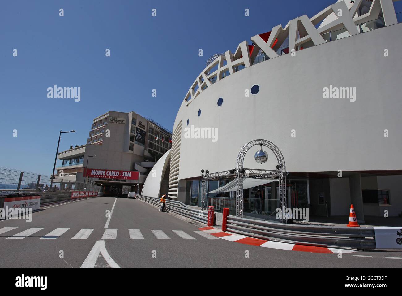 Portier. Großer Preis von Monaco, Mittwoch, 22. Mai 2013. Monte Carlo, Monaco. Stockfoto