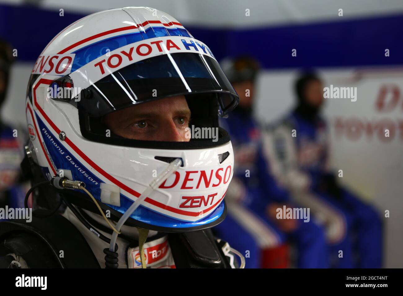 Anthony Davidson (GBR) Toyota Racing, Toyota TS030, Hybrid. 24-Stunden-Rennen von Le Mans, Samstag, 22. Juni 2013. Le Mans, Frankreich. Stockfoto