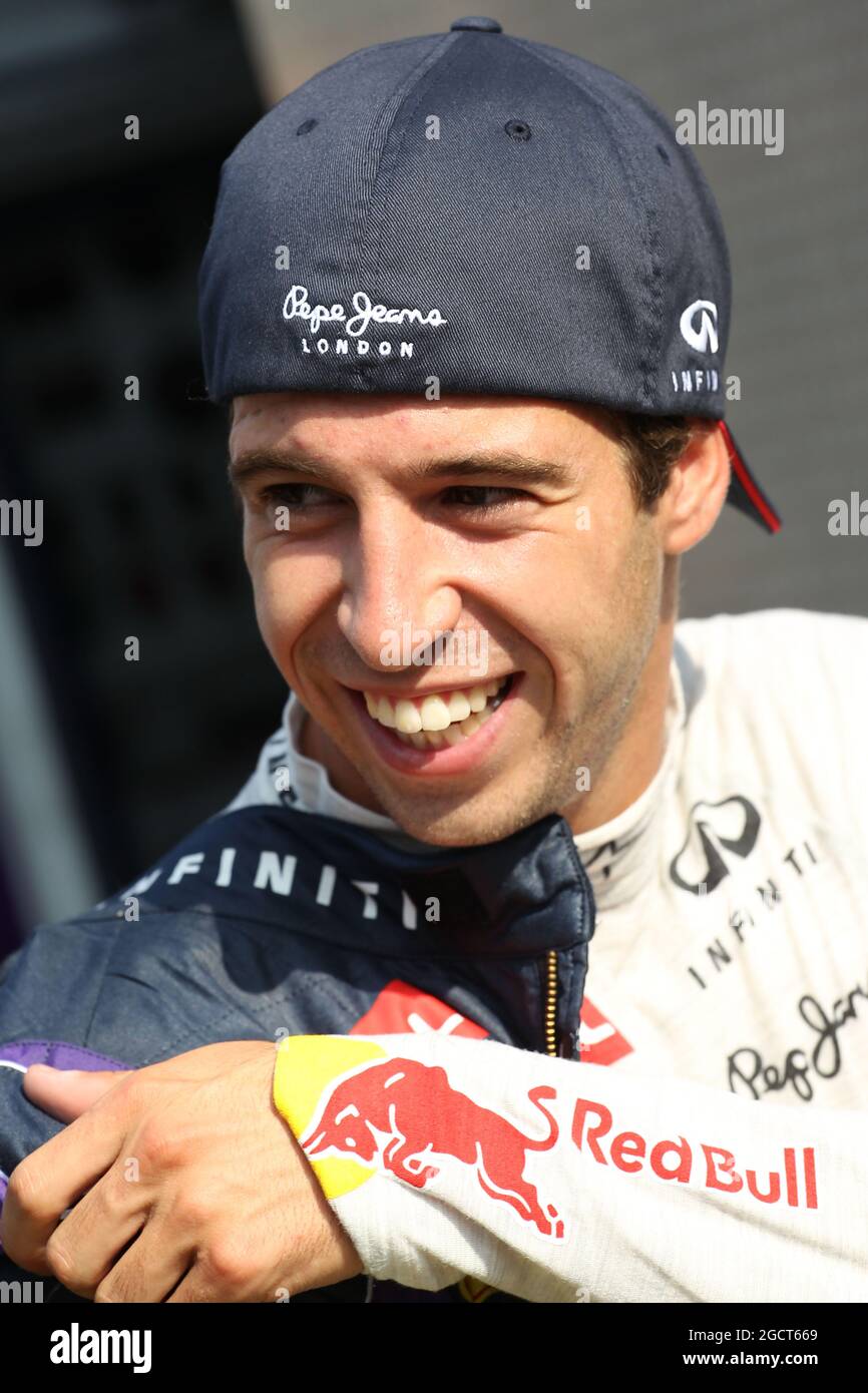 Antonio Felix da Costa (POR) Red Bull Racing Testfahrer. Formel-1-Test für junge Fahrer, Tag 1, Mittwoch, 17. Juli 2013. Silverstone, England. Stockfoto