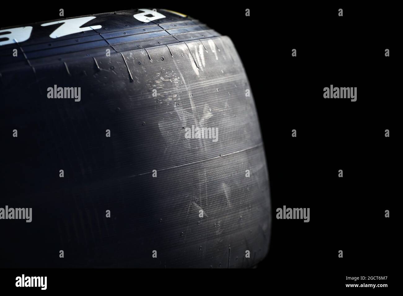 Pirelli-Reifen. Großer Preis von Ungarn, Freitag, 26. Juli 2013. Budapest, Ungarn. Stockfoto