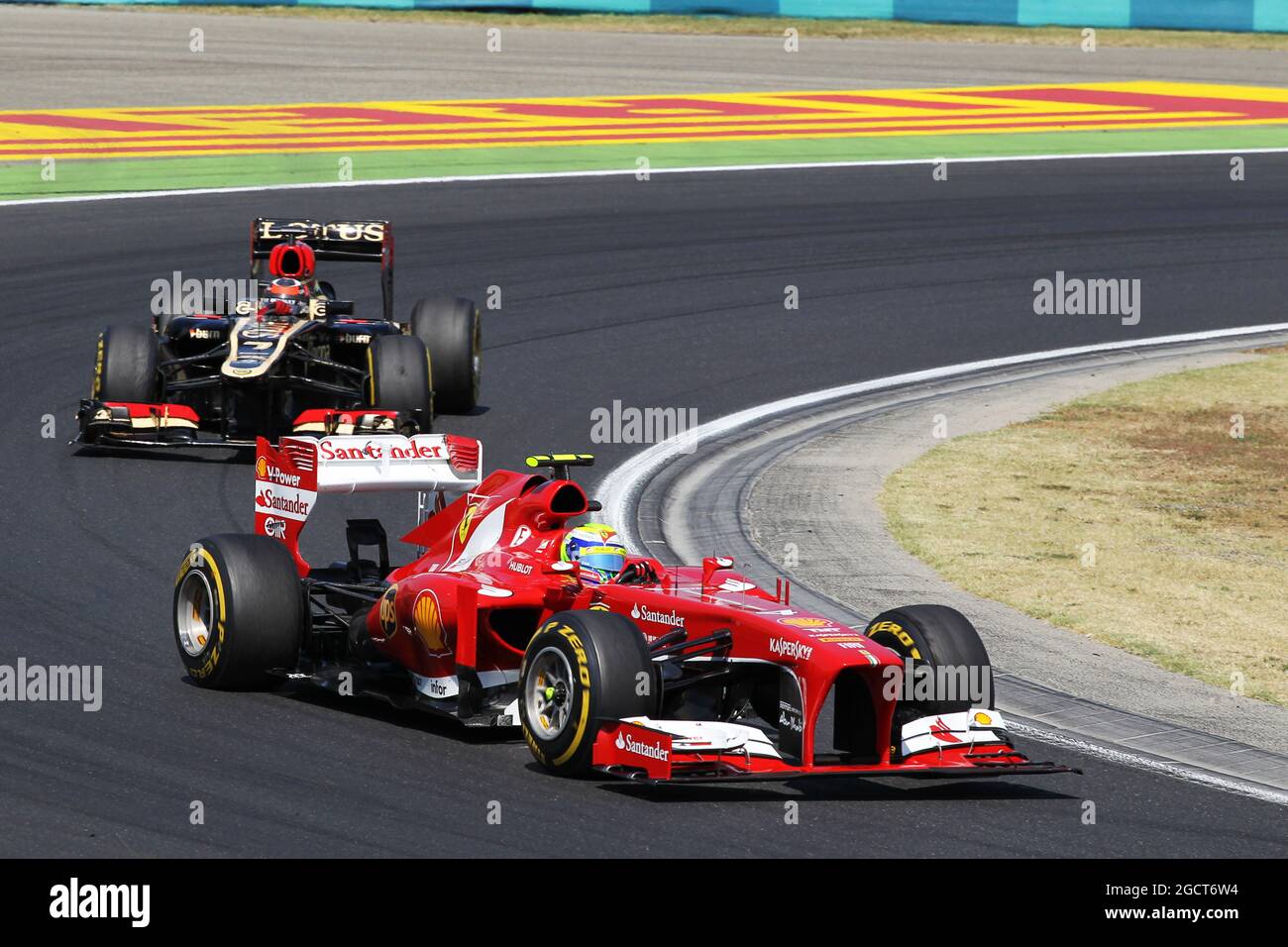 Felipe Massa (BRA) Ferrari F138. Großer Preis von Ungarn, Sonntag, 28. Juli 2013. Budapest, Ungarn. Stockfoto